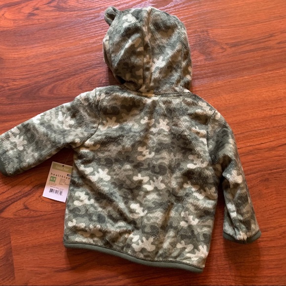 Healthtex Camouflage Minky zipper Hoodie - Picture 6 of 6